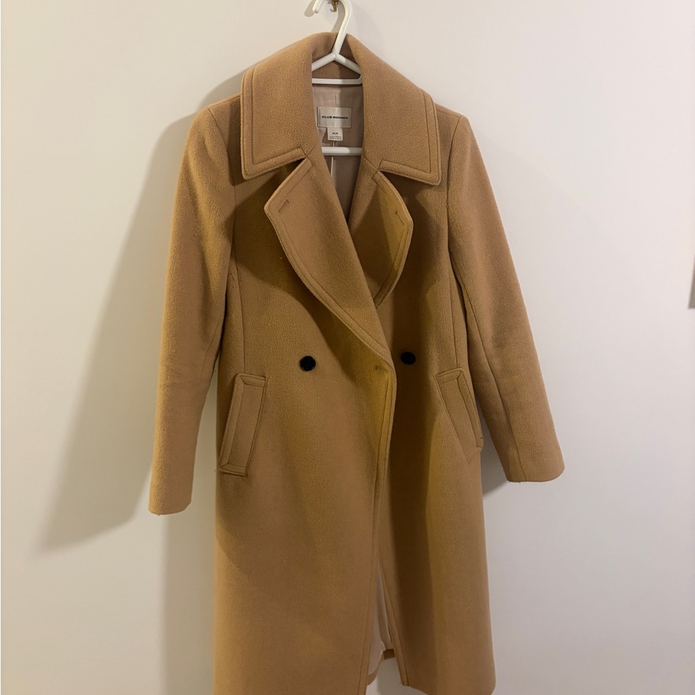 Women's Camel Wool Coat